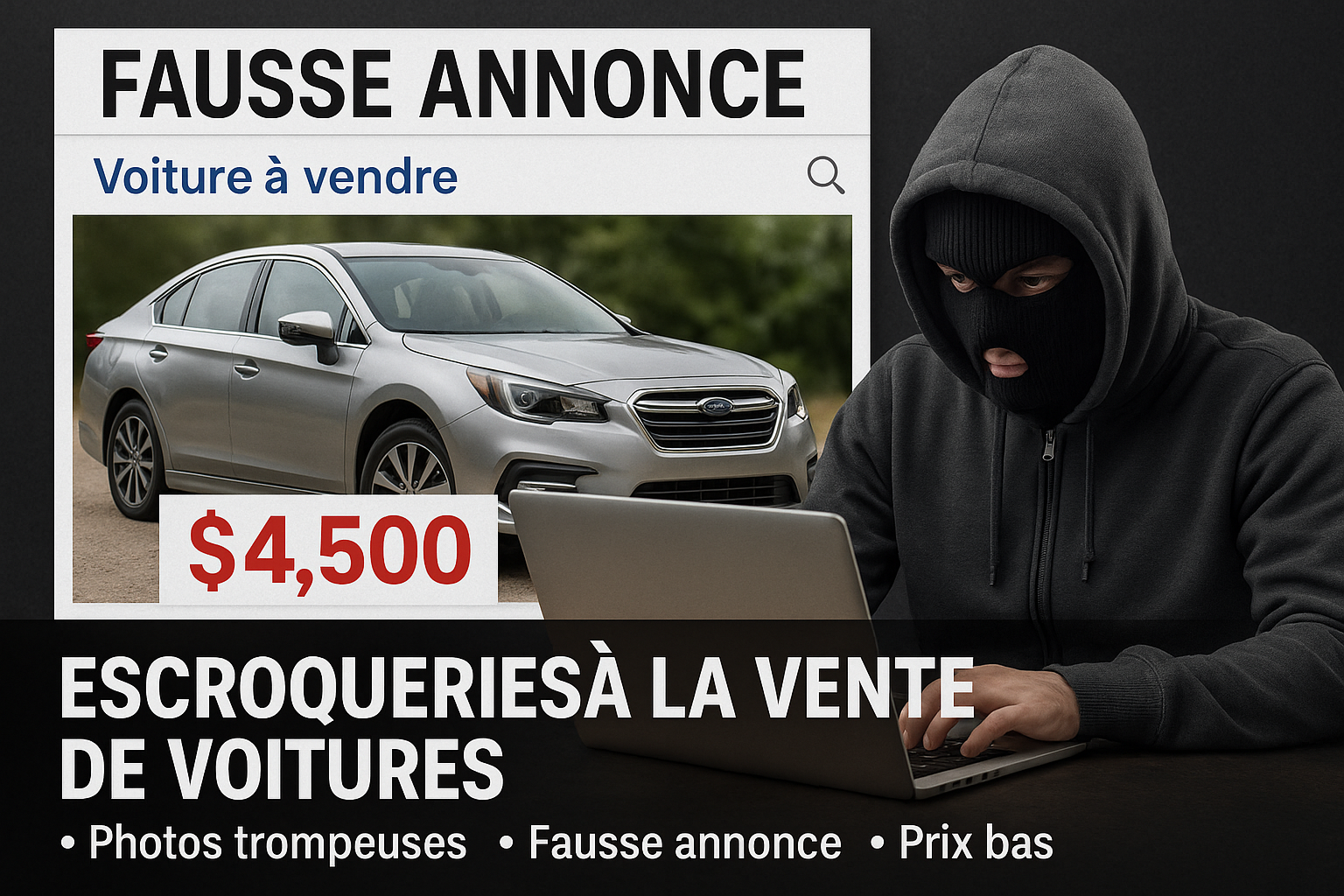 🚨 Fausses annonces auto : la nouvelle arnaque à grande échelle sur Internet