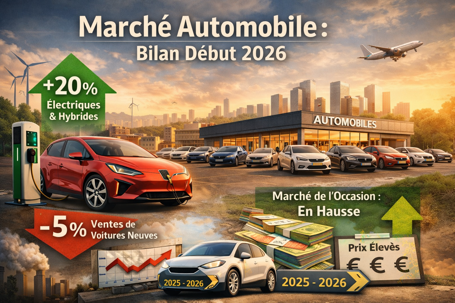 📊 Marché automobile début 2026 : une année sous le signe de la transition