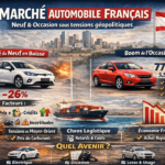 🚗 Marché automobile français : neuf vs occasion à l’épreuve des tensions géopolitiques (2024–2026)