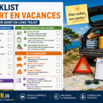 🧳 Checklist départ en vacances : 15 points à vérifier avant un long trajet