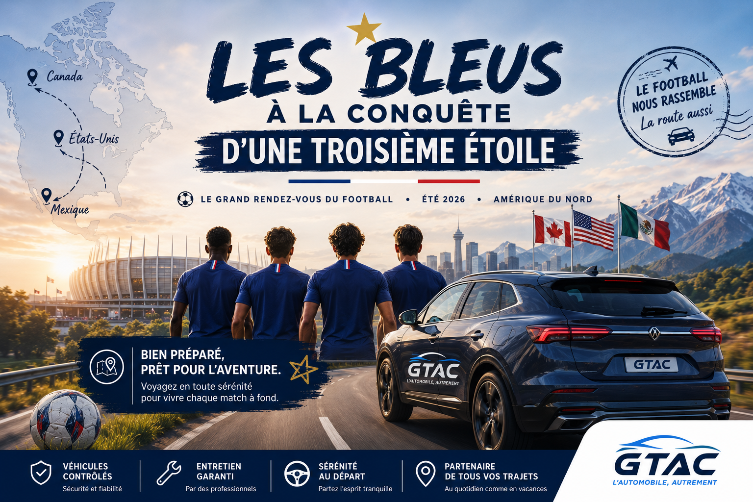 Coupe du monde 2026 : les Bleus partent à la conquête d'une troisième étoile